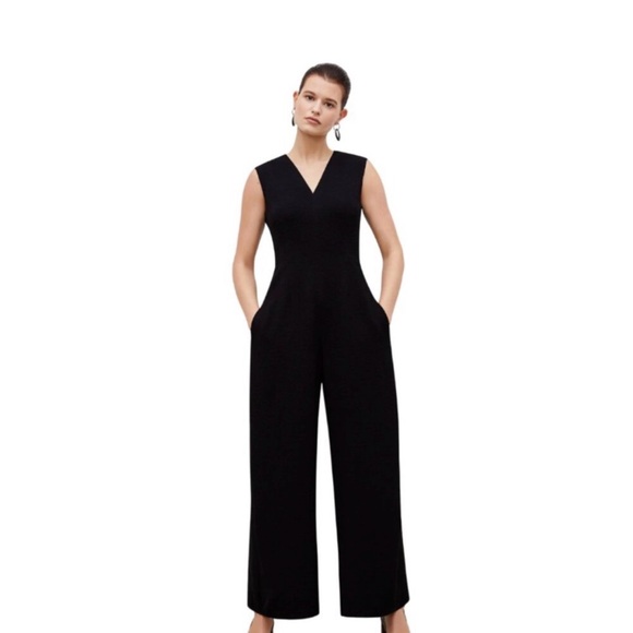 MM Lafleur Pants - Mm La fleur Demi jumpsuit staccato black